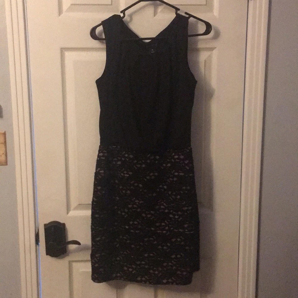 Black lace dress size 10